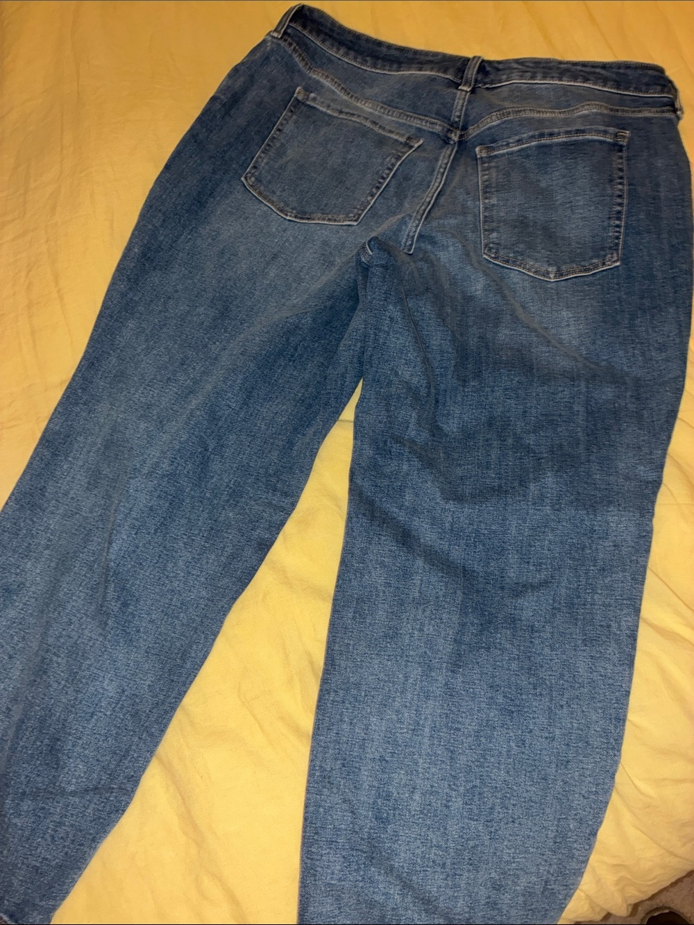 Women's high rise Straight loose fit Jeans - Picture 2 of 3